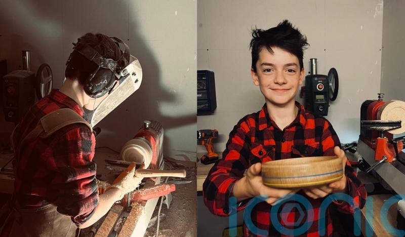 Twelve-year-old woodwork star raises more than £66,000 for Ukrainian refugees