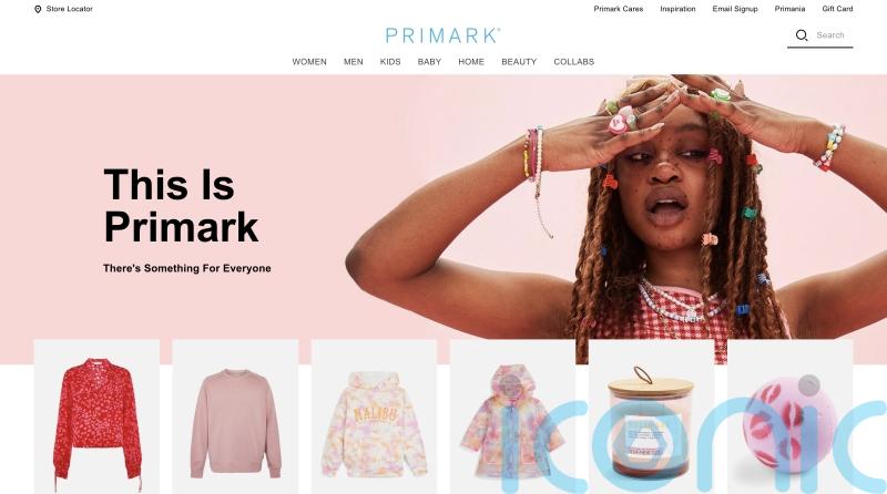 Primark launches UK website for browsing stock