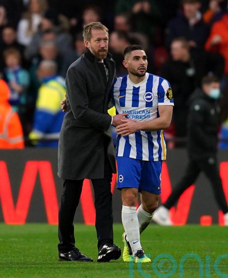 Brighton boss Graham Potter recognises growing maturity in striker Neal Maupay