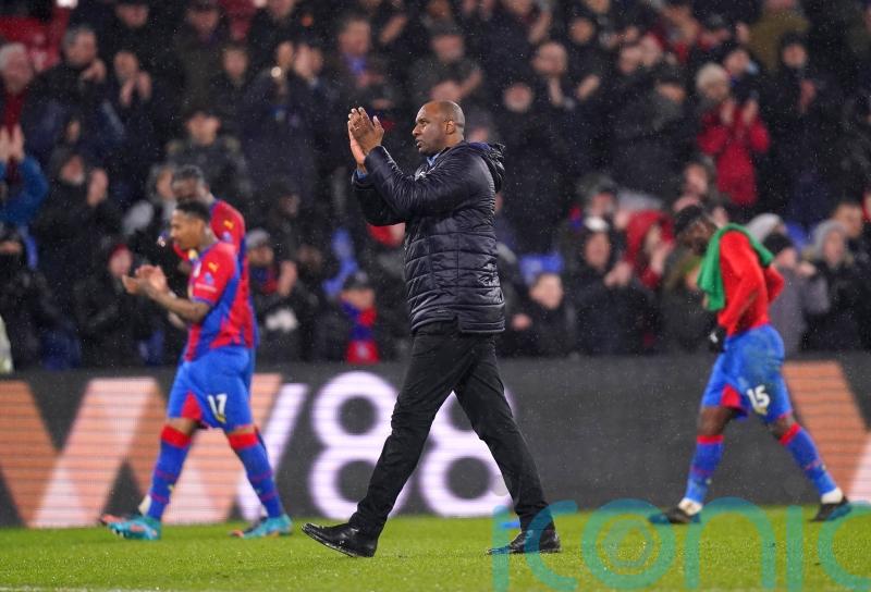 Patrick Vieira plans to keep Crystal Palace’s attention focused on the next game
