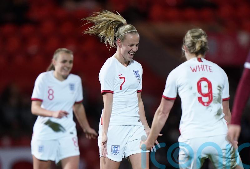 Ellen White claims 50th England goal as Beth Mead nets four in North Macedonia