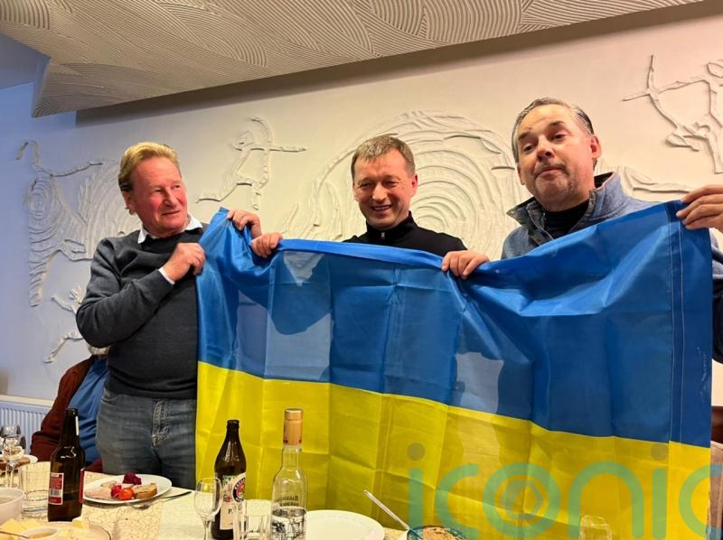 Briton drives ambulances and two tonnes of medical supplies to Ukraine