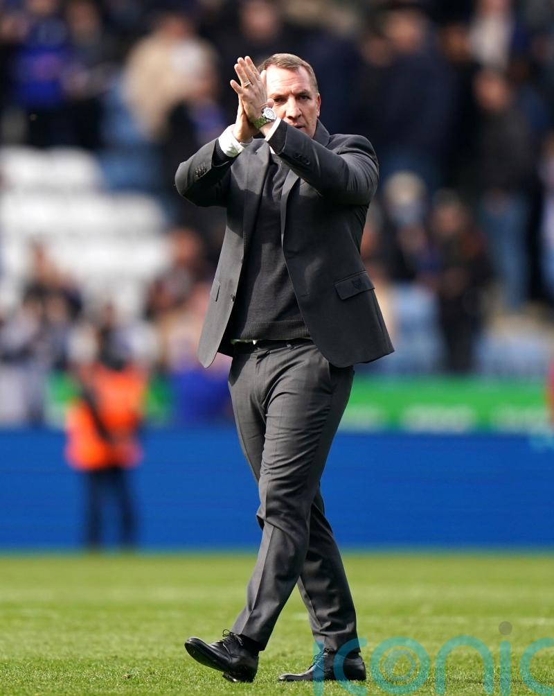 Brendan Rodgers insists Leicester will not give up in battle for top six