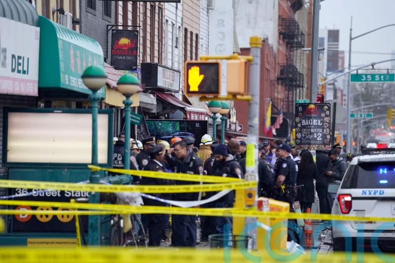 Manhunt after gunman opens fire at New York subway station
