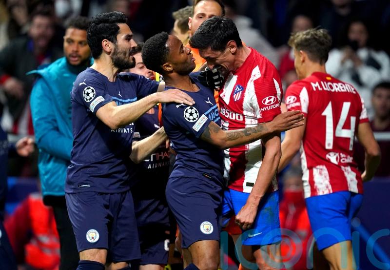 Manchester City keep Atletico Madrid at bay in ill-tempered showdown