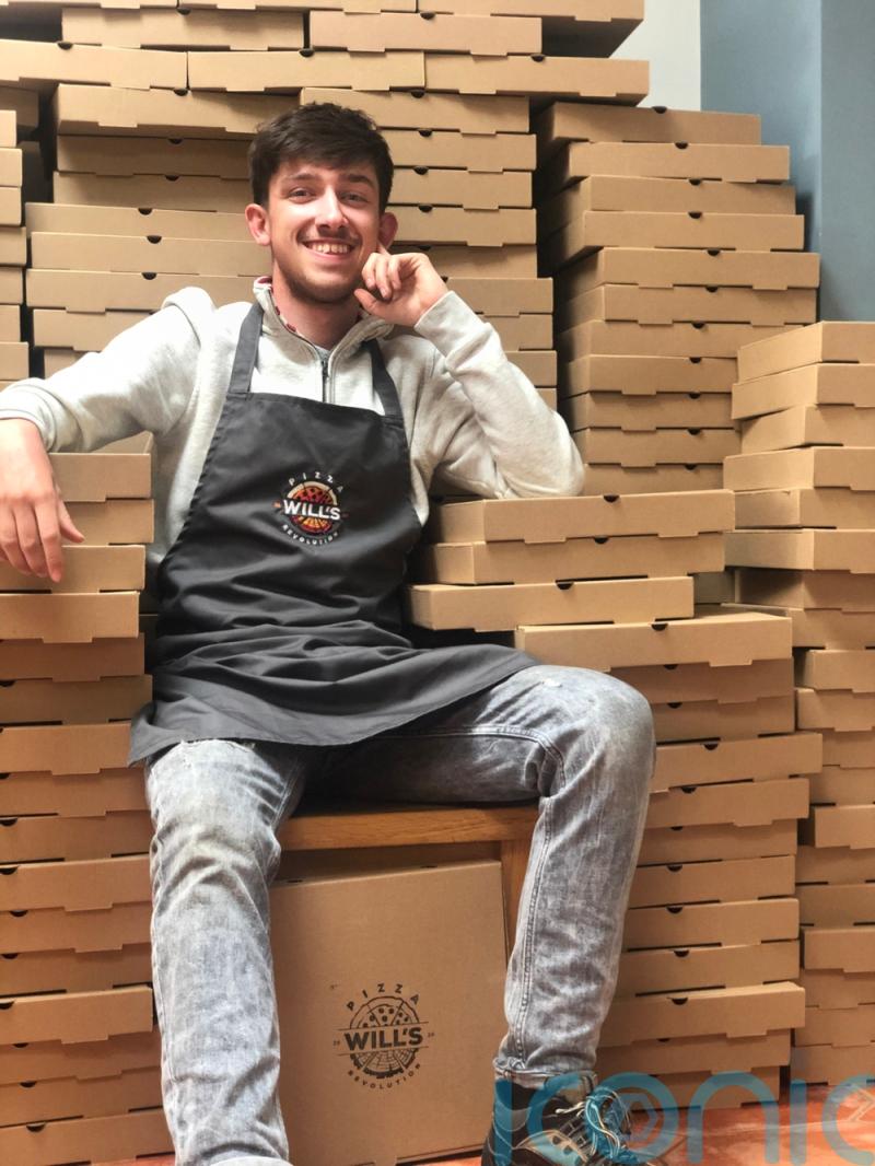 Young chef buys £600 rotting horse trailer on Gumtree and transforms it into booming mobile pizzeria complete with wood-fired oven