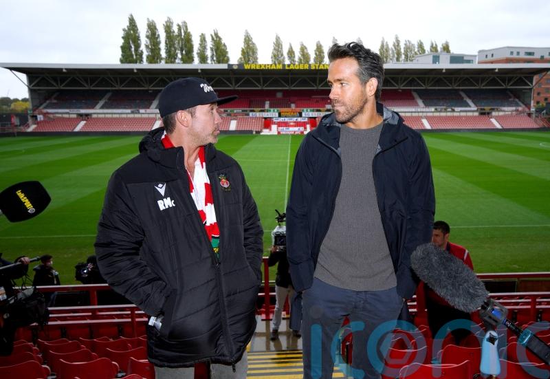 Ryan Reynolds gives Wrexham co-owner Rob McElhenney a urinal for his birthday