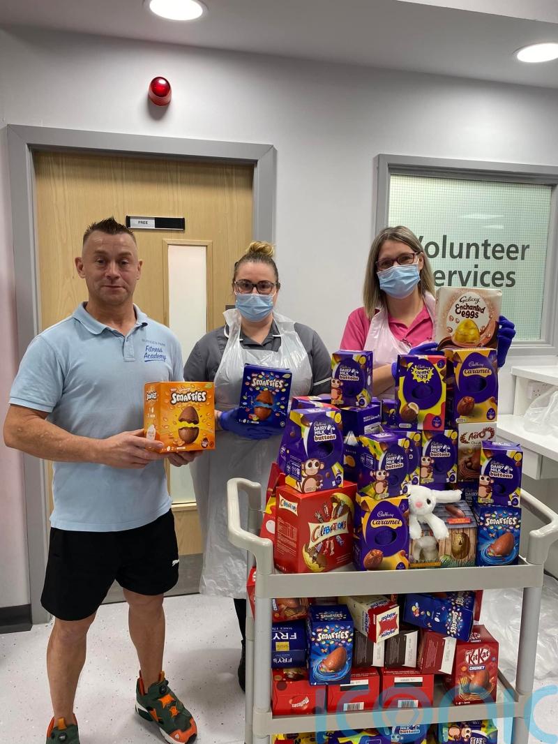 ‘The eggs just kept coming’: Easter eggs donated to children in hospital