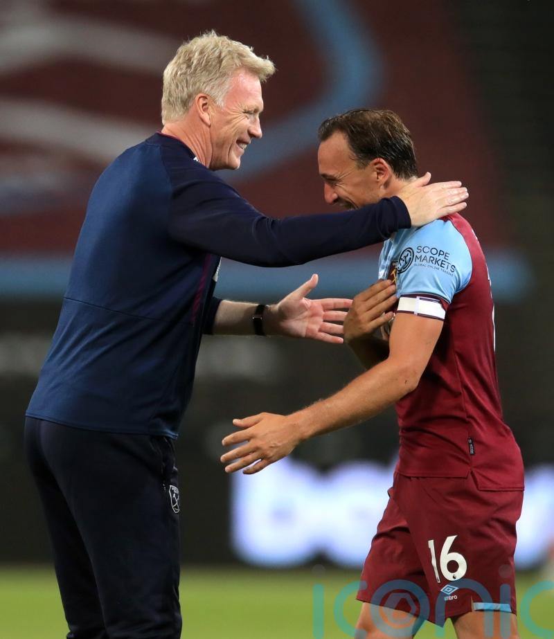 David Moyes hails captain Mark Noble as a ‘great example’ to young players