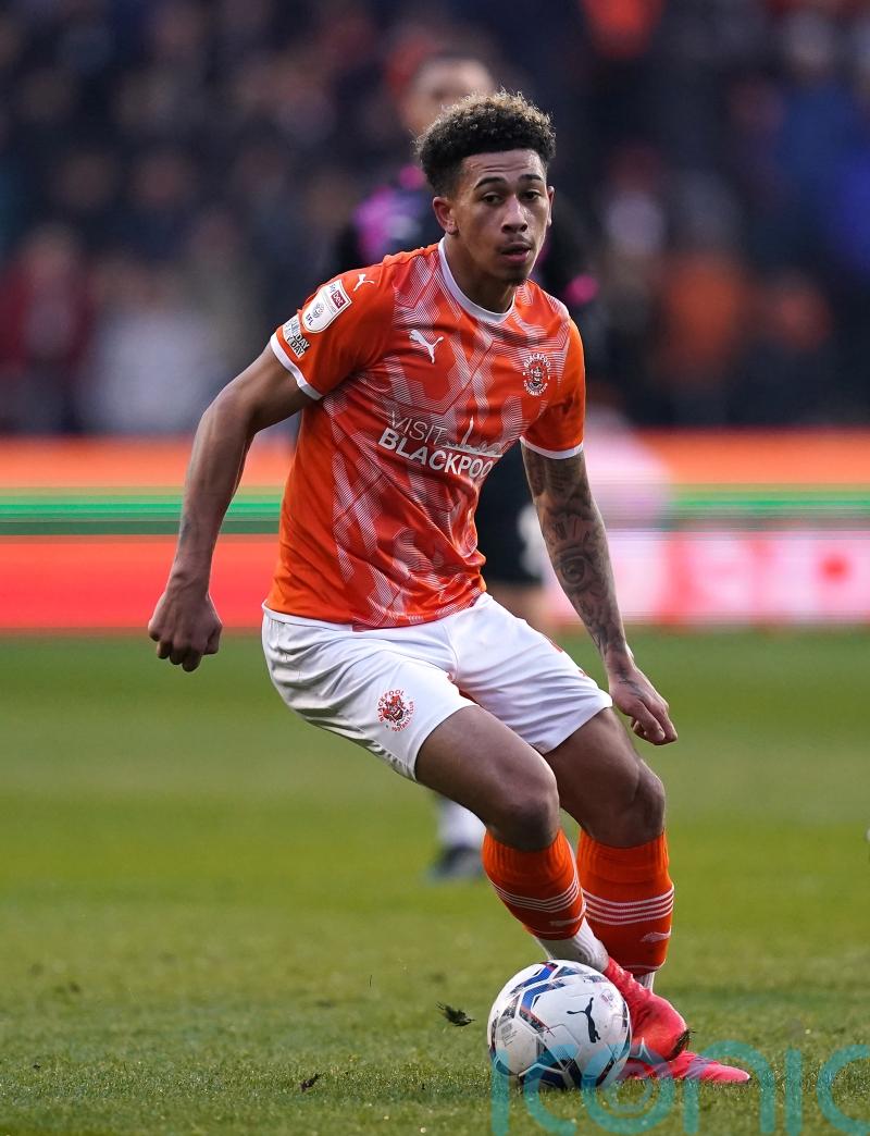 Jordan Gabriel set to miss Blackpool’s clash with Birmingham