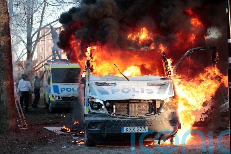 Unrest sparked by far-right demos continues in Sweden