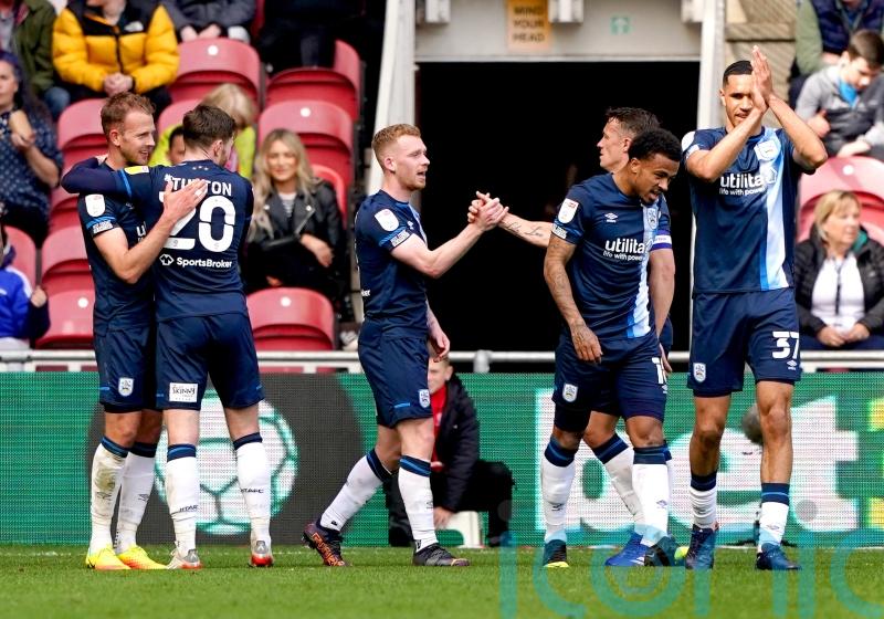 Returning Jordan Rhodes hurts Middlesbrough as Huddersfield march on