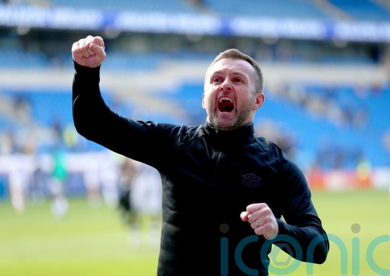 Nathan Jones praises Harry Cornick after netting Luton winner at Cardiff