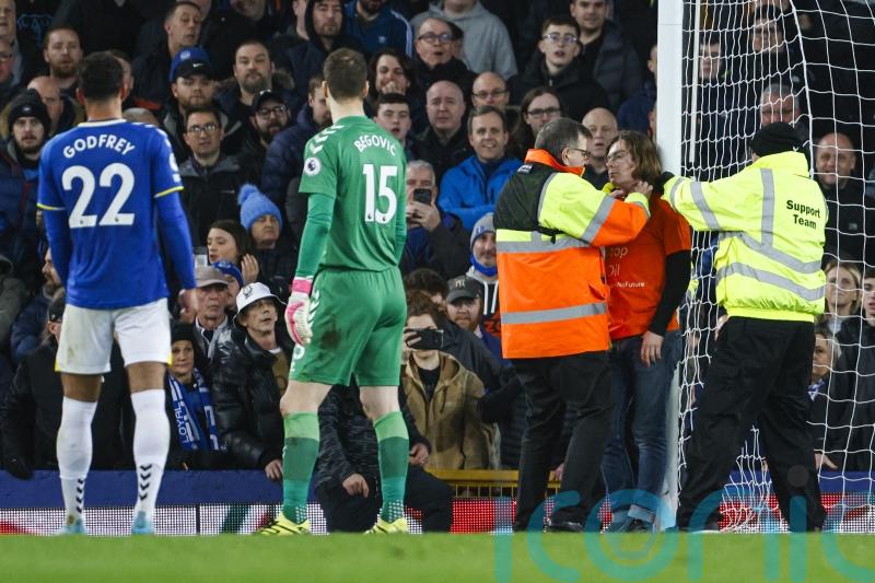 Man denies pitch encroachment and trespass at Everton match