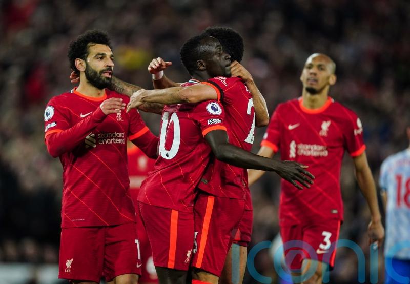 Liverpool hammer Man Utd to open up two-point lead at top of Premier League