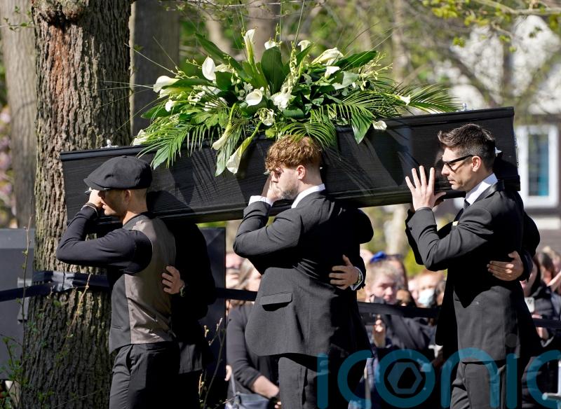 James Argent says he could feel presence of Tom Parker at star’s funeral