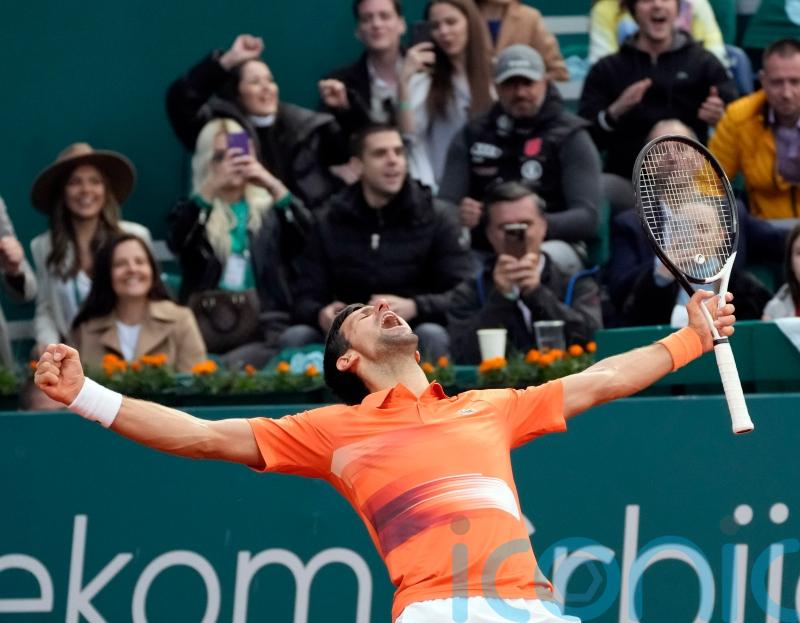 Novak Djokovic comes from behind to seal Serbian Open semi-final spot