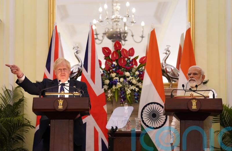 Johnson pushes Modi for faster progress on India free trade deal