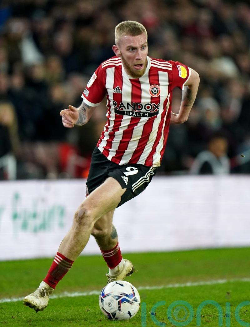 Sheffield United without Oli McBurnie for visit of Cardiff due to a foot injury