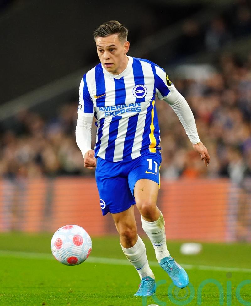 Brighton forward Leandro Trossard on course to return against Southampton