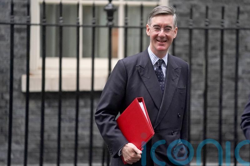 Rees-Mogg criticised for leaving ‘crass’ messages in empty Whitehall offices