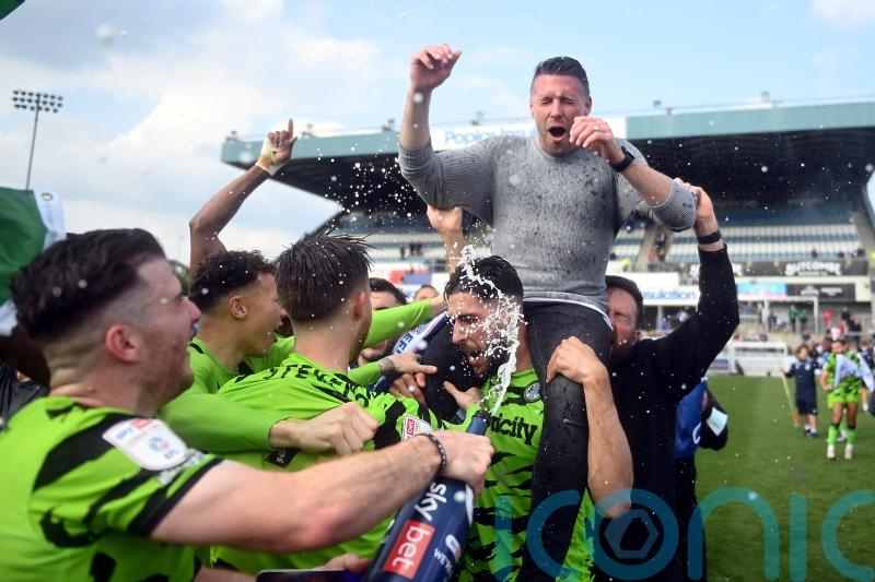 Rob Edwards hails ‘proudest moment’ of career as Forest Green clinch promotion