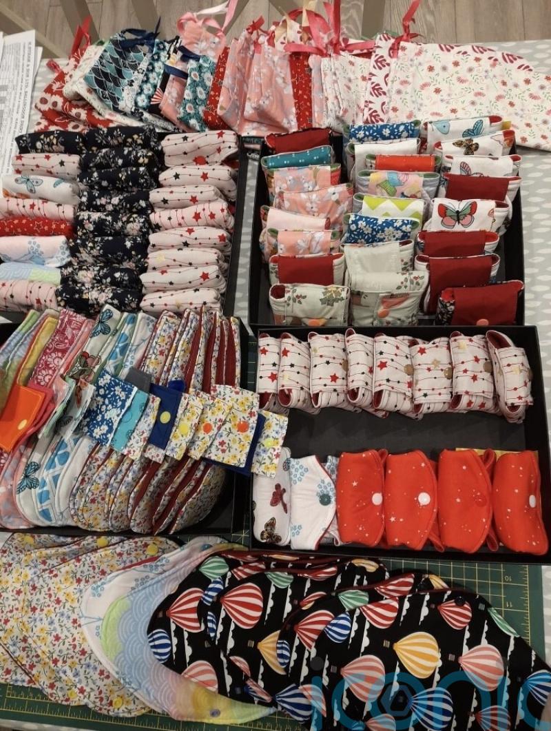 British student coordinating distribution of period products to Ukraine refugees