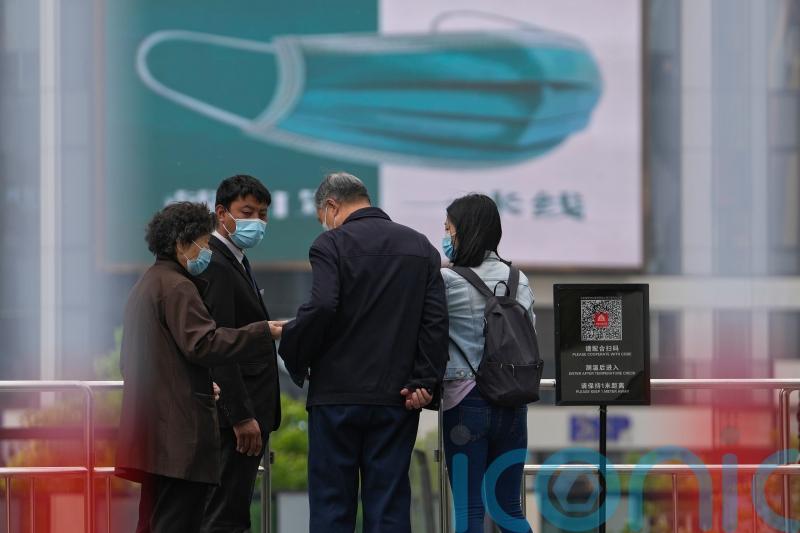 Streets blocked off in Shanghai as China toughens zero-Covid approach