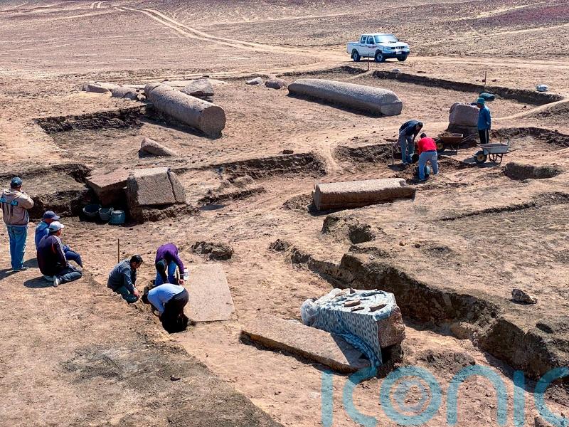 Ruins unearthed of ancient temple for Greek god Zeus in Egypt