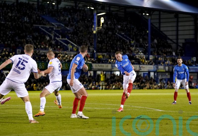 Portsmouth&rsquo;s Aiden O&rsquo;Brien spoils Wigan&rsquo;s promotion party