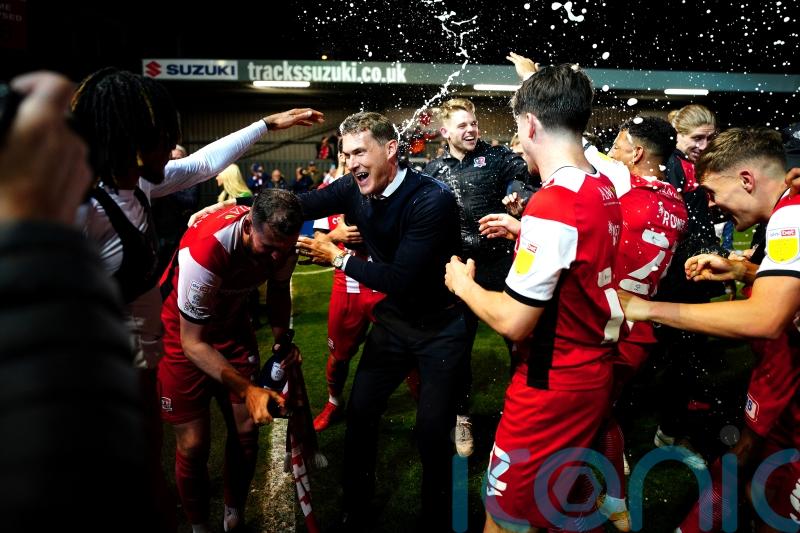 Matt Taylor savours ‘incredible night’ as Exeter clinch promotion