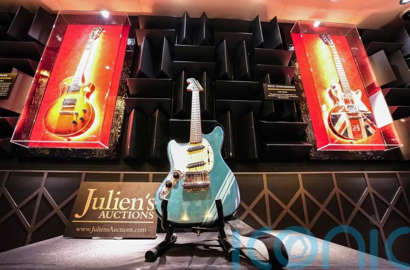 Kurt Cobain’s Smells Like Teen Spirit guitar to go under the hammer