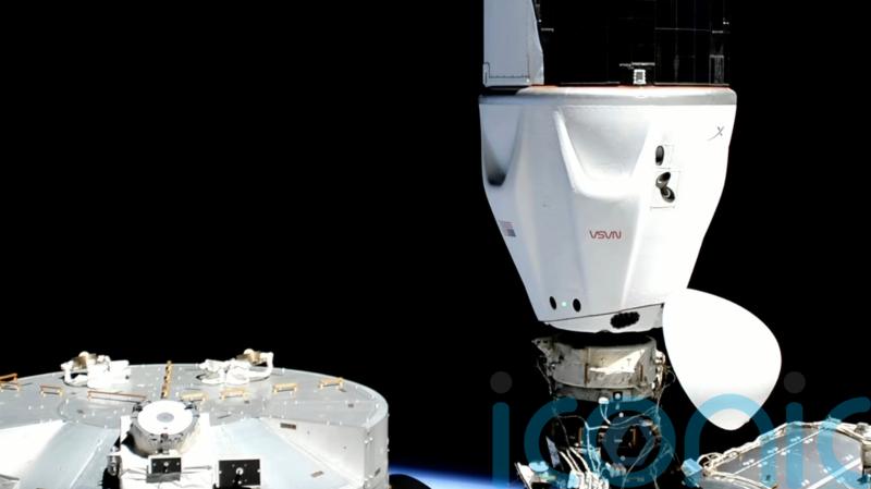 Astronauts arrive at space station after thrilling lift-off excites crowd