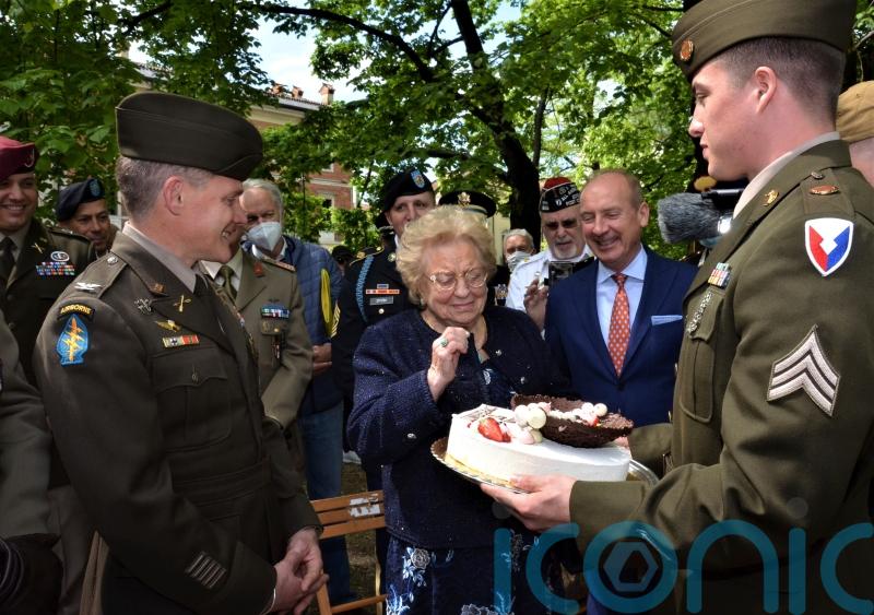 Italian woman, 90, gets birthday cake 77 years after it was taken by liberators