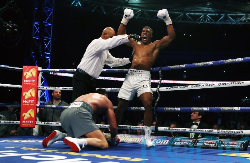 On this day in 2017: Anthony Joshua beats Wladimir Klitschko at Wembley