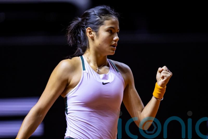 Emma Raducanu finishes strongly to reach second round in Madrid