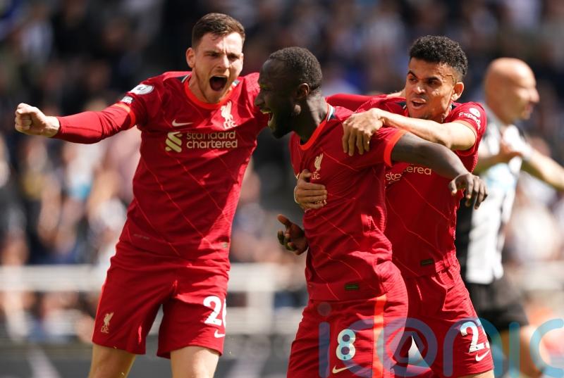 Naby Keita keeps Liverpool’s quadruple hopes alive with winner at Newcastle