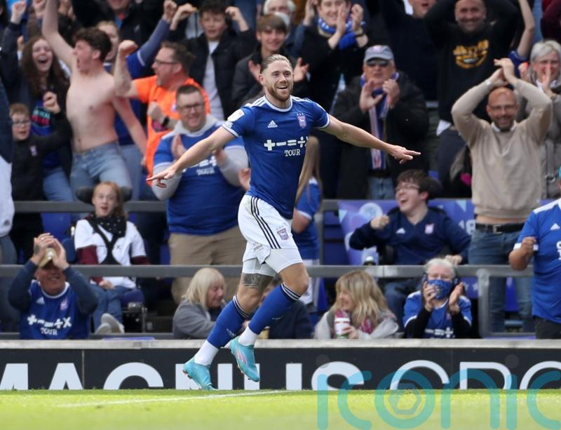 Wes Burns bags brace as four-goal Ipswich end season with Charlton victory