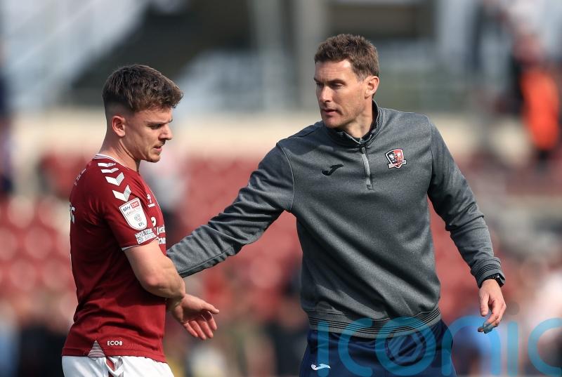 Matt Taylor expresses joy as Exeter take over at top with draw at Northampton