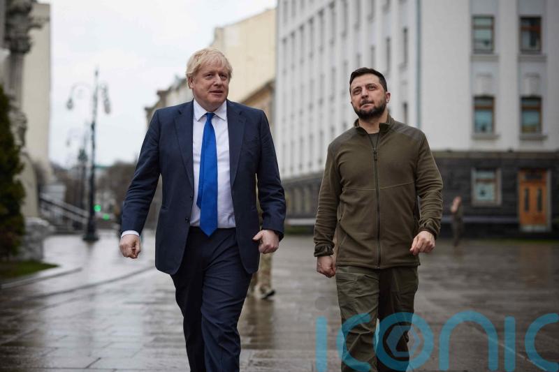 Boris Johnson promises additional military aid in call to Volodymyr Zelensky