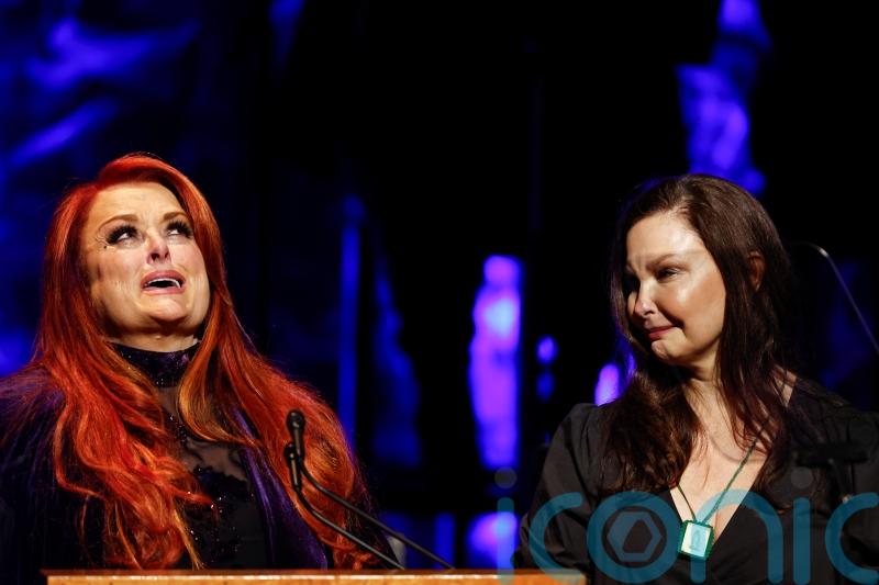 Tears as The Judds join Country Music Hall of Fame day after death of Naomi Judd
