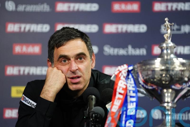 I’m not the greatest – Ronnie O’Sullivan rejects top honour after seventh title