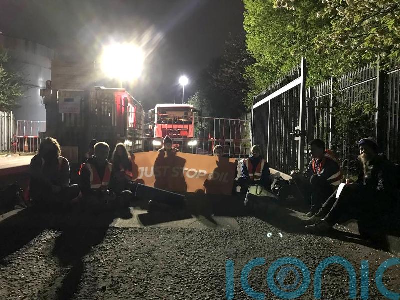 Protesters arrested at oil terminal climate protest, Police Scotland say