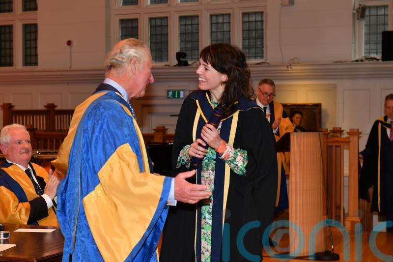 Charles presents honours to top talent at Royal College of Music ceremony