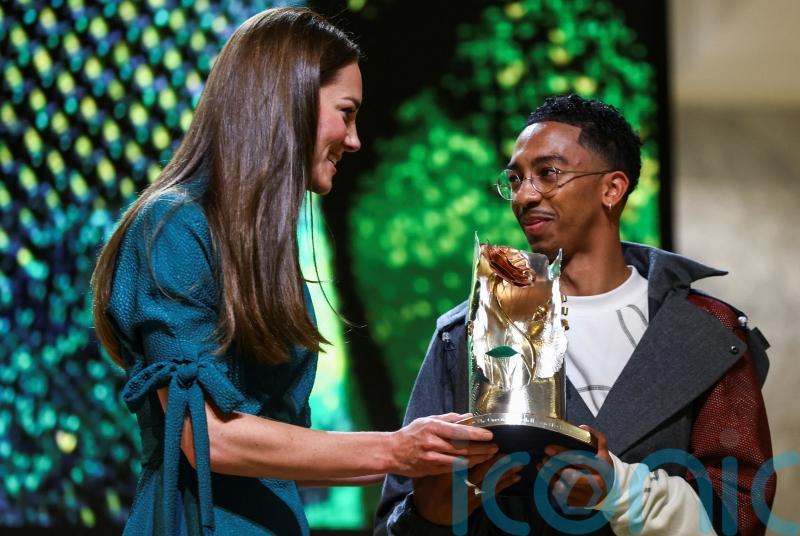 Kate hails Britain’s ‘inspiring’ fashion talent at award ceremony