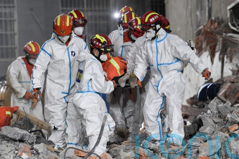 Survivor found almost six days after China building collapse