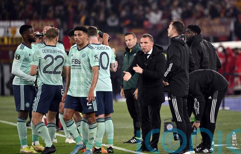 Brendan Rodgers urges Leicester to take positives from Conference League run