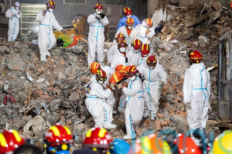 More than 50 dead in China building collapse as search for survivors ends