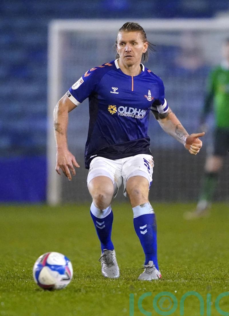 Carl Piergianni available for selection as Oldham prepare for Crawley test