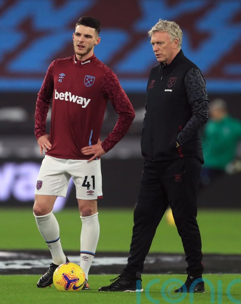 David Moyes: ‘Not a chance’ West Ham will punish Declan Rice for referee rant